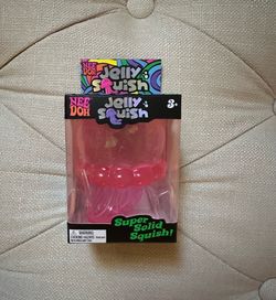 Pink, NeeDoh, Jelly squish, Jellyfish Nee Doh