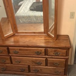Dresser And Mirror