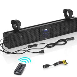 Sound Storm Laboratories SB26 26” Amplified Sound Bar – 4” Speakers, Bluetooth