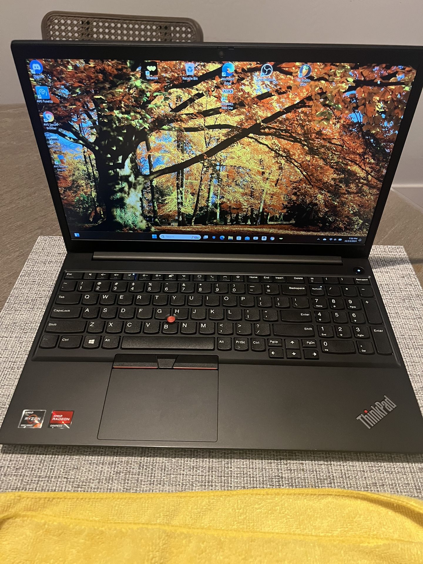 Lenovo ThinkPad E15 Gen 3 Business Laptop, 15.6"