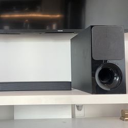 Sony Soundbar And Subwoofer 