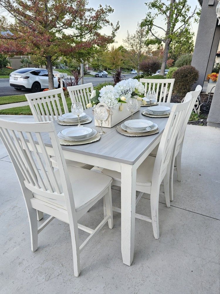 Table And Chairs Dining Room Table Kitchen Table Solid Wood Delivery Available