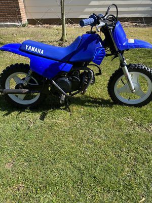 Photo 2002 PW 50. Kids out grew the bike. Runs good. Has a small oil leak from the engine gasket. Otherwise well maintained asking $500