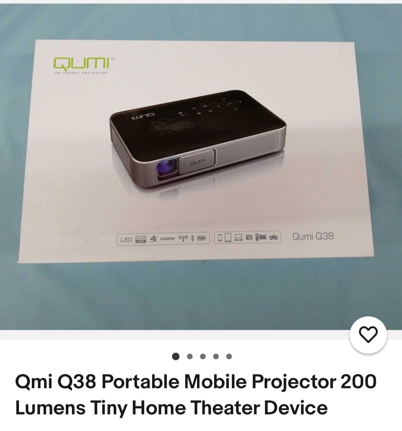 Qumi Q38 Portable Projector