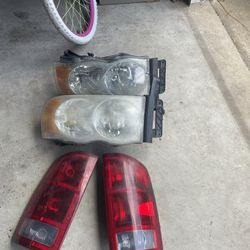 2002 -05 Dodge Ram 1(contact info removed) 3500 Headlights And Tail Lights 