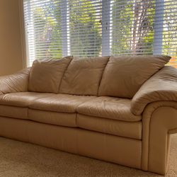 Leather sofa 