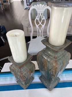 Candle Pillar Set
