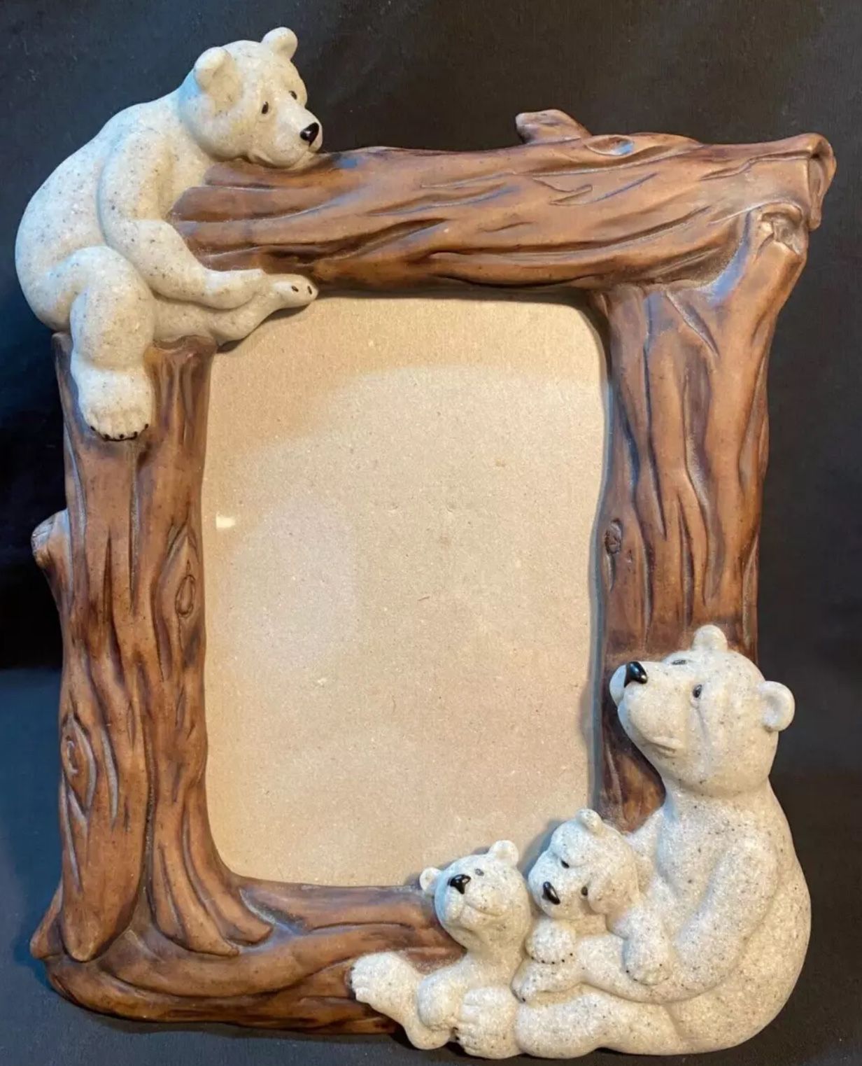 Quarry Critters Bear Family Picture Frame
