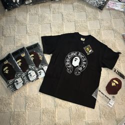 Chrome X Bape Tees 