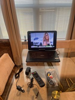 Portable DVD Player with ATSC TV & FM Radio