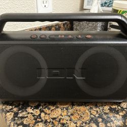 ION Audio - Uber Boom Ultra Water Resistant Bluetooth Stereo Speaker 