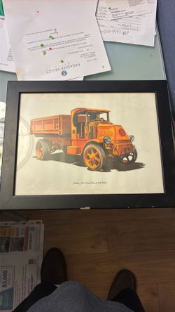 Picture of Classic Dump Truck Art!🖼️