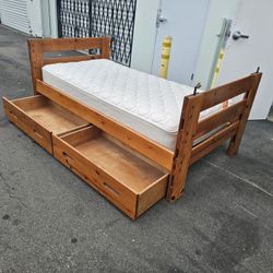 Twin Bed And Mattress 