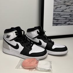 Air Jordan Mid - Light Smoke Gray / Black / White