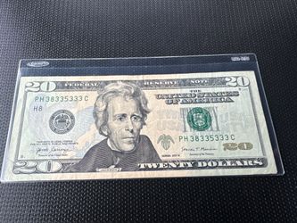 20 dollar bill
