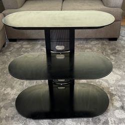 Bell’O 3-Tier Tempered Glass Entertainment Stand