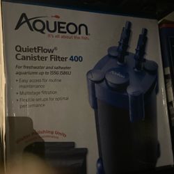 Aqueous  Quiet, Flow Canister Filter, 400
