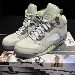 Jordan 5 Retro Green Bean 