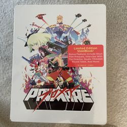 Promare Steelbook (Blu-ray+DVD+Bonus Disc, 2019) Factory Sealed