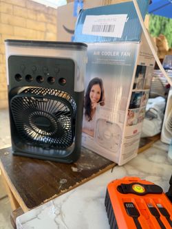 Portable Air Cooler Fan with Water Tank