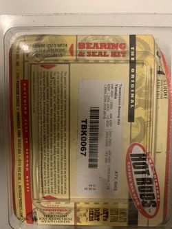 Yfz hot Rods bearings