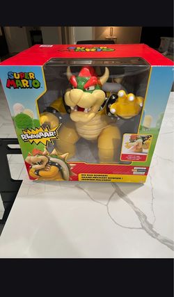 Big Bad Bowser Super Mario Interactive Action Figure Light Sound JAKKS PACIFIC