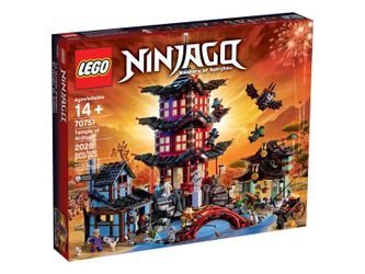 Lego 70751 Ninjago: Temple Of Airjitzu (Brsnd New, Sealed)