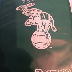 1991 Oakland A's Baseball Card Book