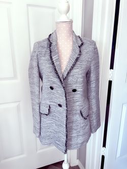 Tweed Blazer Size Medium Brand New