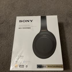 Sony WH-1000 XM4 Wireless Noise Cancelling Headphones Brand New Sealed
