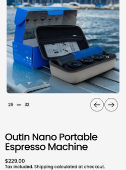 OutIn Nano Portable Espresso Machine