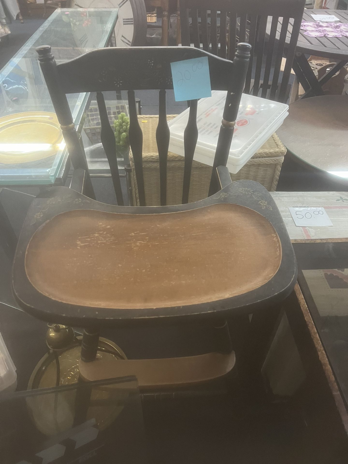 Antique High Chair 