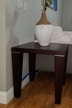 Corner table Solid Wood Brown Corner Tables Farmhouse table farmhouse decor