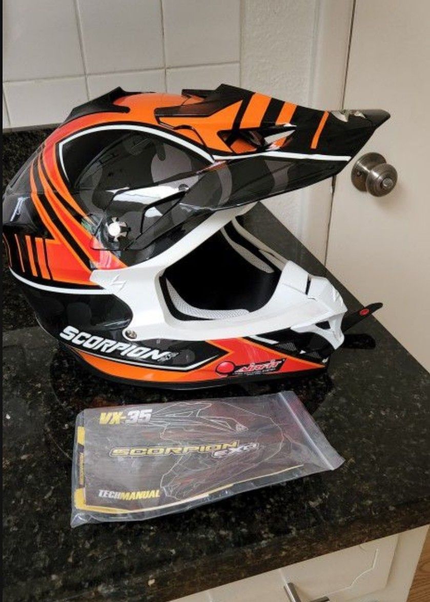 Scorpion Evo VX-35 Dirt Bike Helmet 