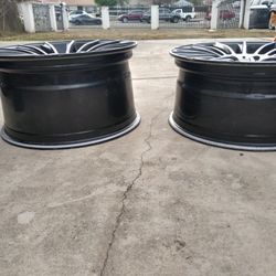 5x112 Staggered Rims For Mercedes Or VW 