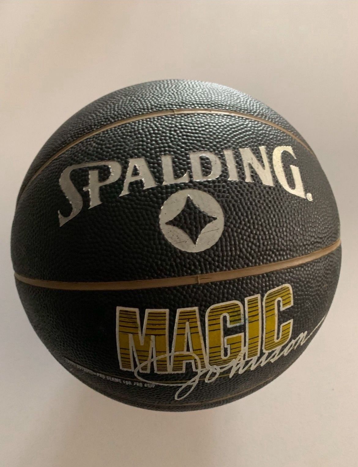 Magic Johnson Spalding Basketball Black