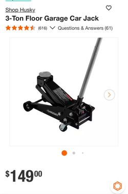 3-Ton Floor Garage Car Jack
