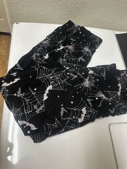 Size 12-14 girls Halloween spider pants