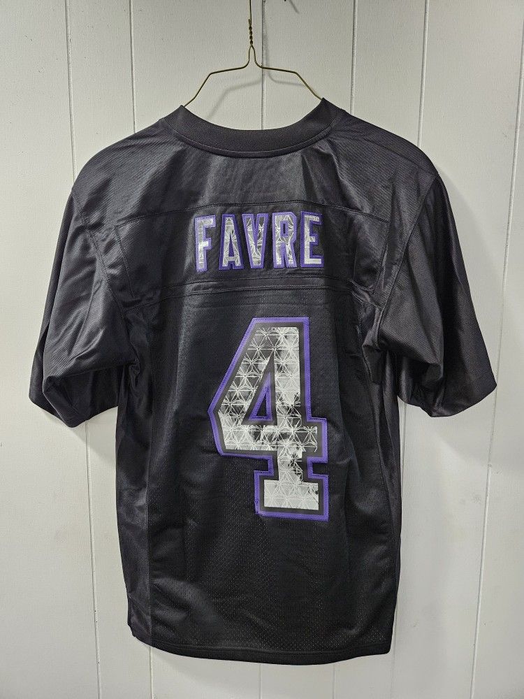 Minnesota Vikings NFL Team Apparel Reebok Stitched Jersey Bret Favre Size Small Great Condition