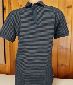 Emporio Armani Striped Polo Shirt Size XL