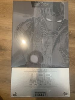 Iron Man Hot Toys War Machine Mk 2 1/6 Scale DIECAST
