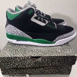 Jordan 3 Pine Green - Size 11