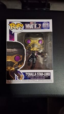 Funko Pop T'Challa Star-Lord #871 What If...?