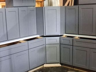 Gray Kitchen Cabinets