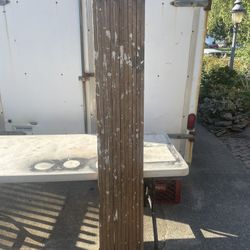 Telescoping  Wood  Scaffolding  Plank 6’-4”  To  10’
