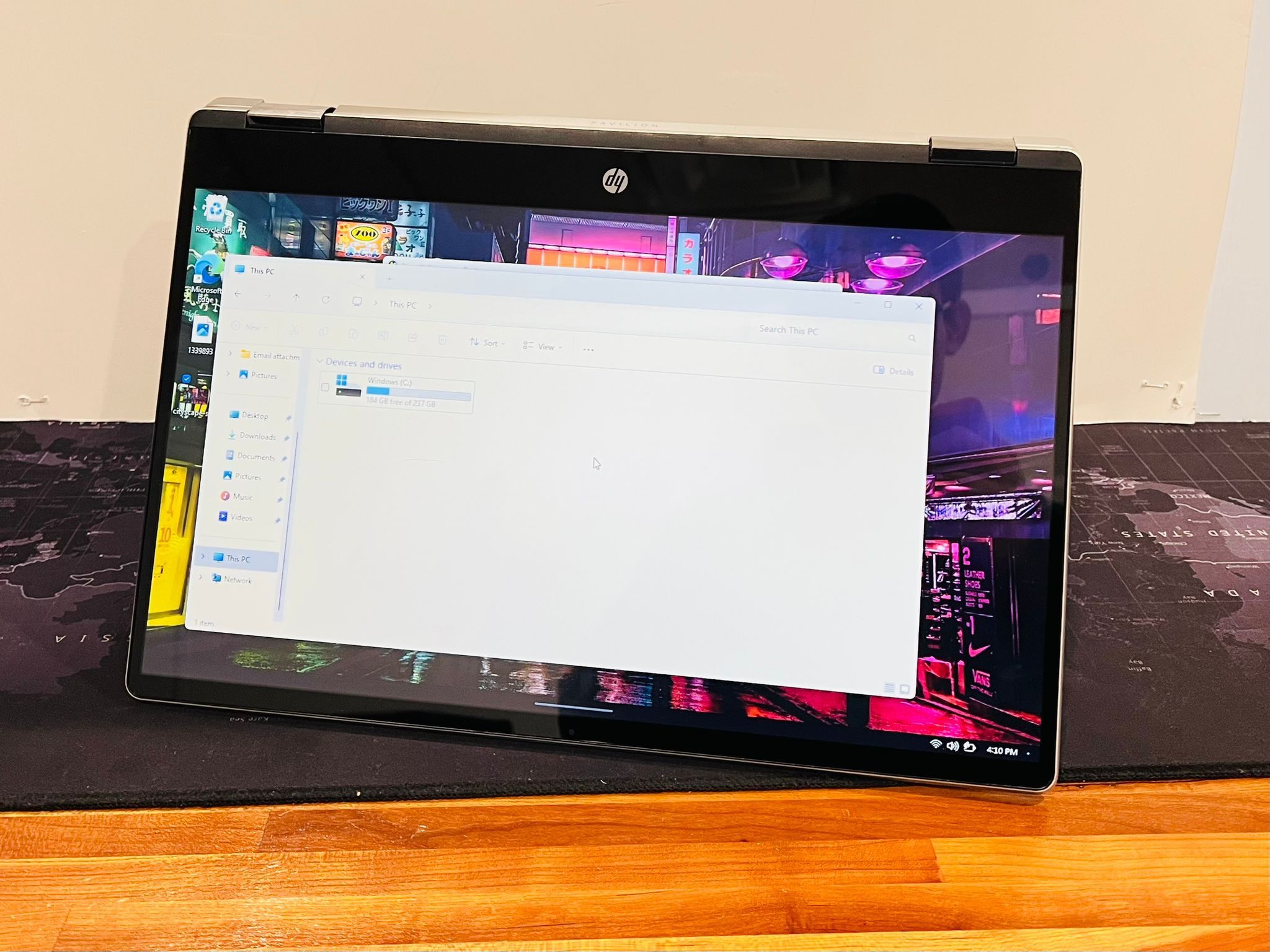 HP Pavilion X360 Convertible Touscreen Laptop i3-10110u 2.59Ghz 8GB 256GB Windows 11