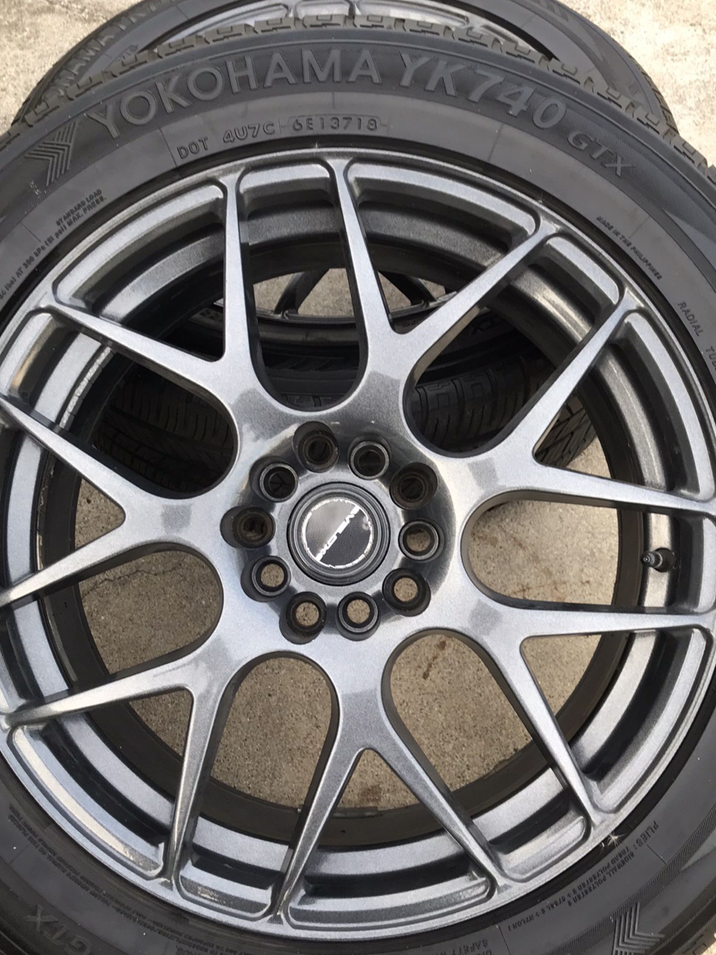 Velox Wheels And Tires 5 Lug Universal 235/55R18