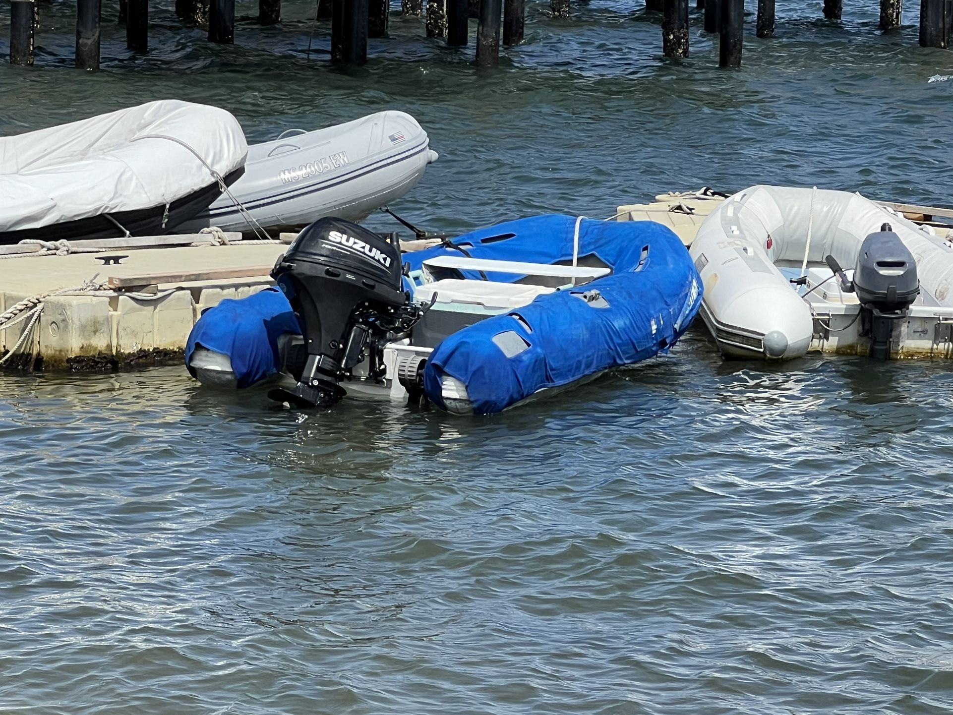 Boat, Suzuki 15 HP And Trailer 