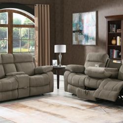 New Recliner Sofa And Love Seat-- Sneak Peek To Black Friday Sale