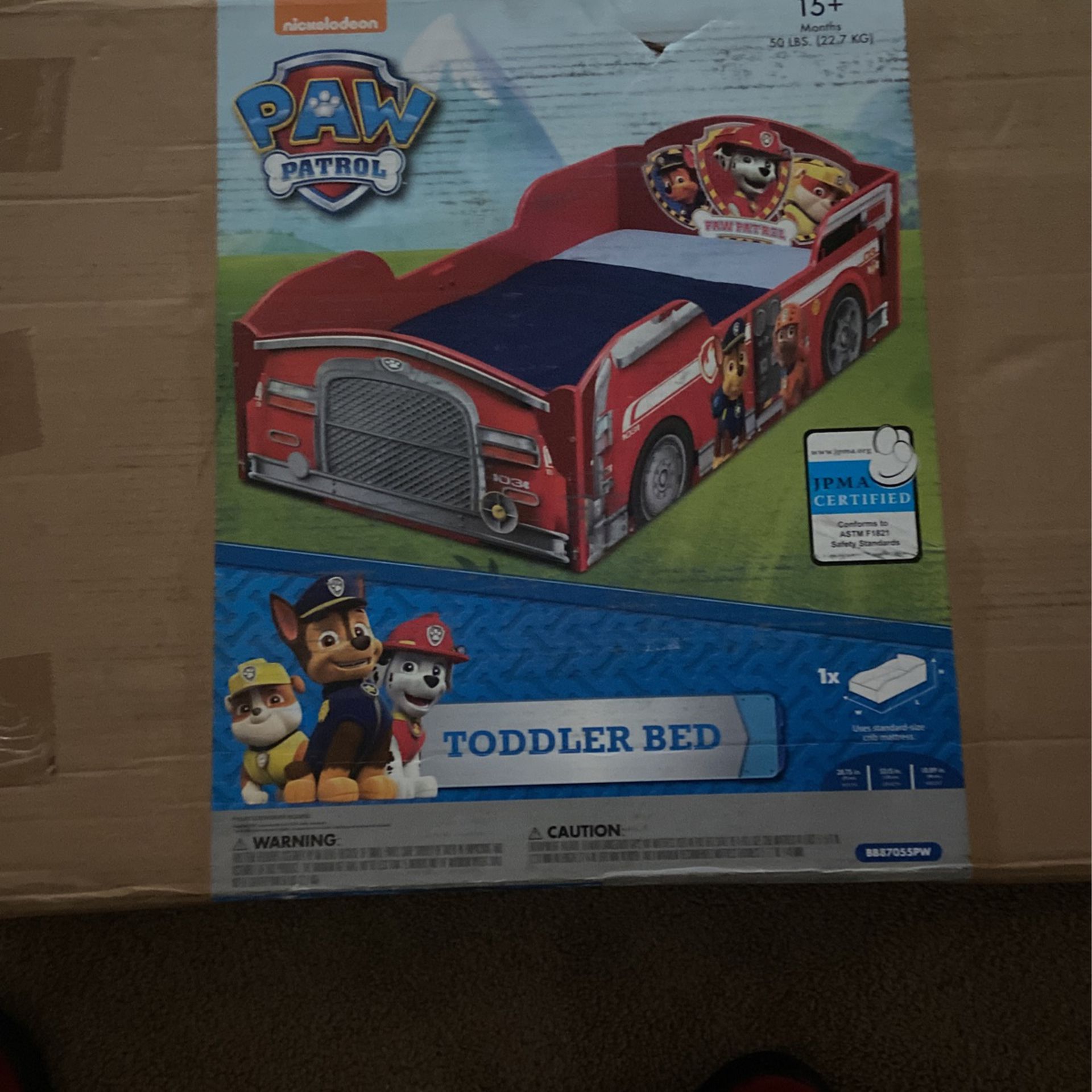 Brand New Toddler Bed Still In Shipping Box Never Opened